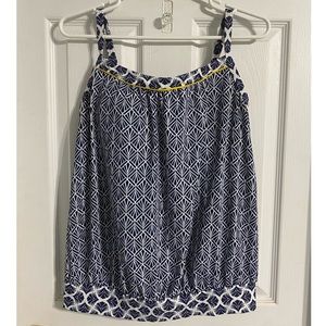 Lands End Bathing Suit Tankini Top